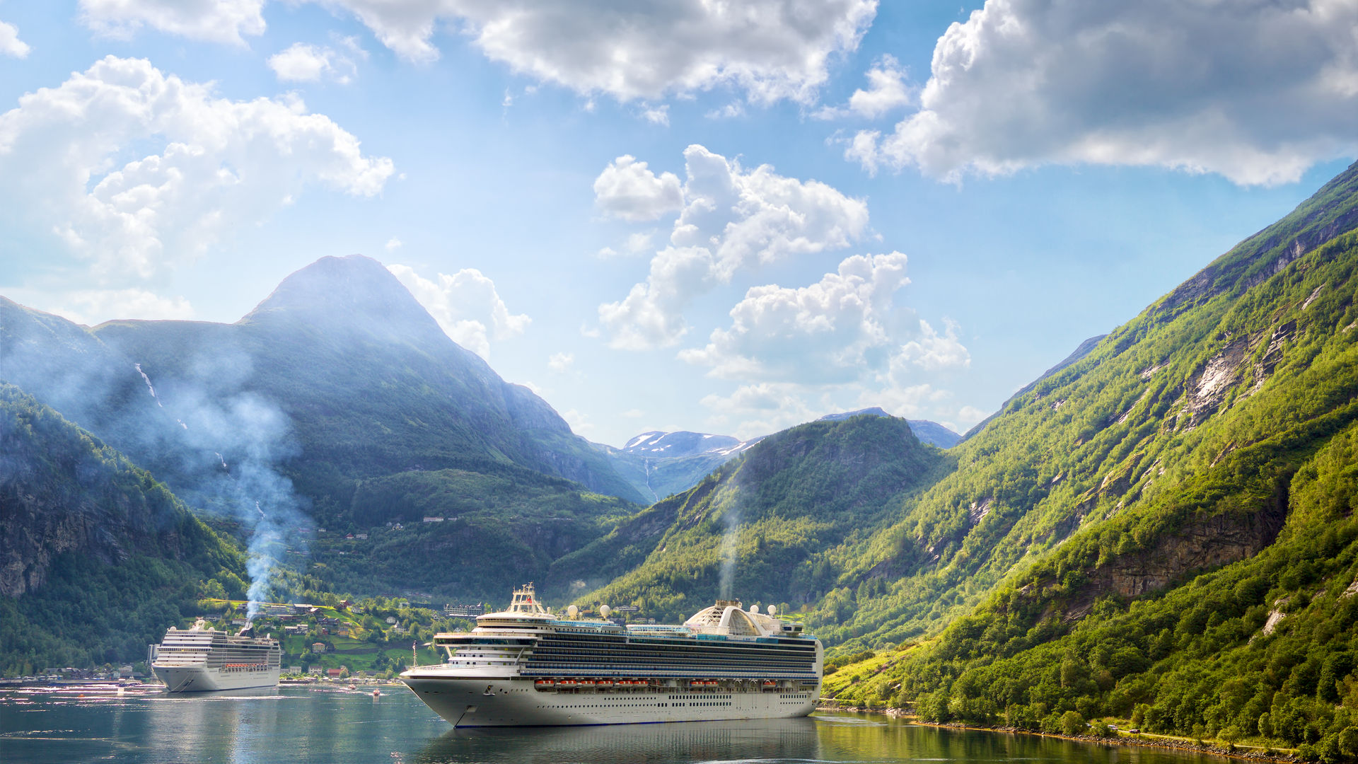 Fiorde de Geiranger, Noruega