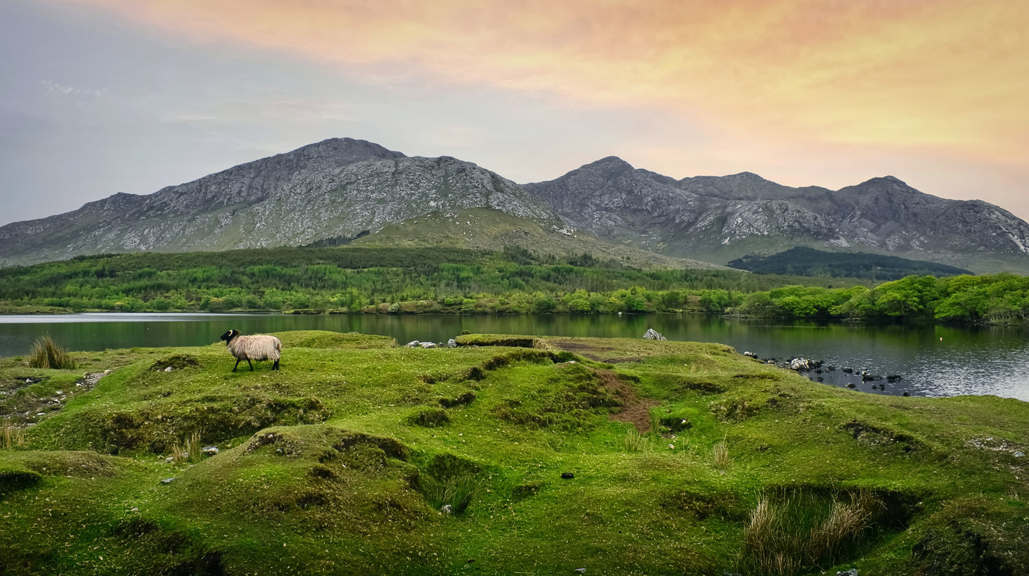 Lago Lough Inagh, Galway