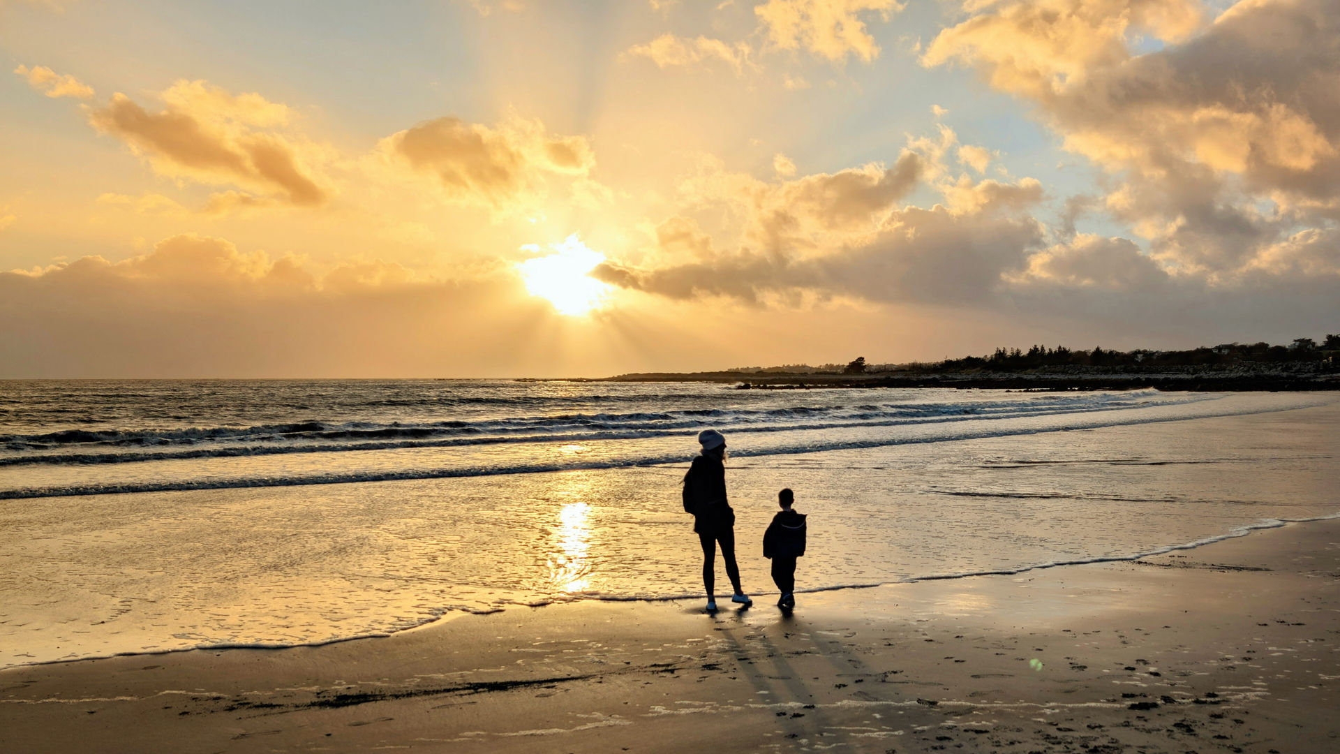 Praia Silver Strand, Galway
