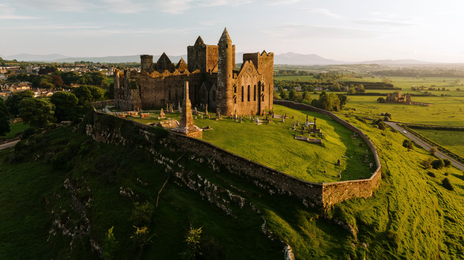 Castelo de Cashel no interior da Irlanda