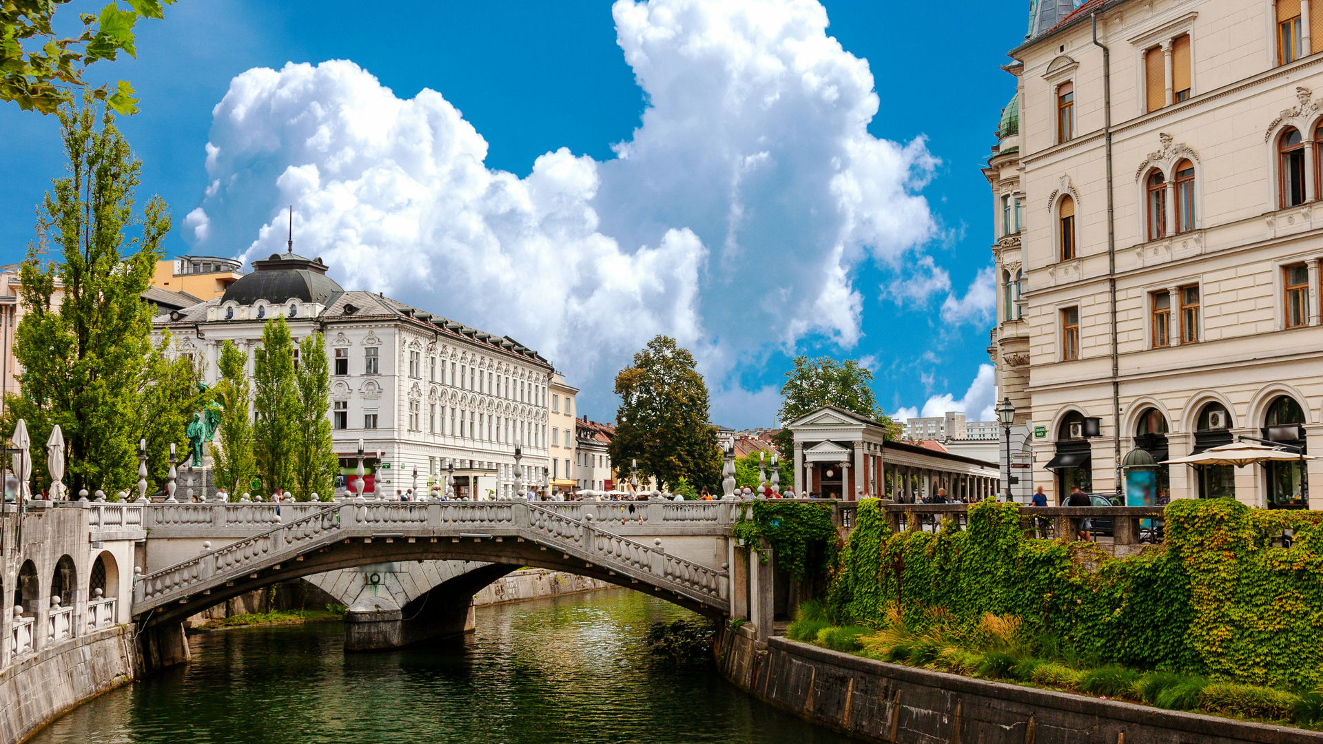 Ponte Tripla, Eslovênia