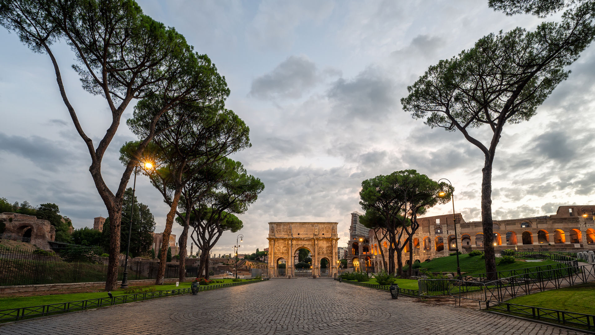Arco de Constantino, Roma