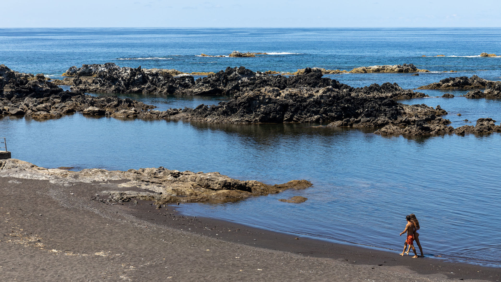 Praia da Areia, Ilha do Corvo