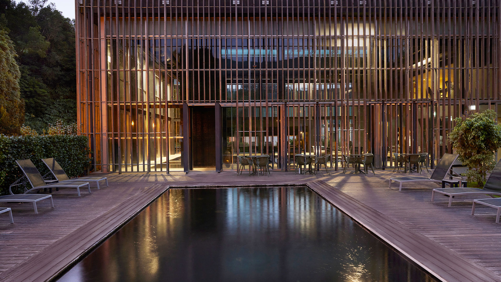 Piscina Exterior, Octant Furnas