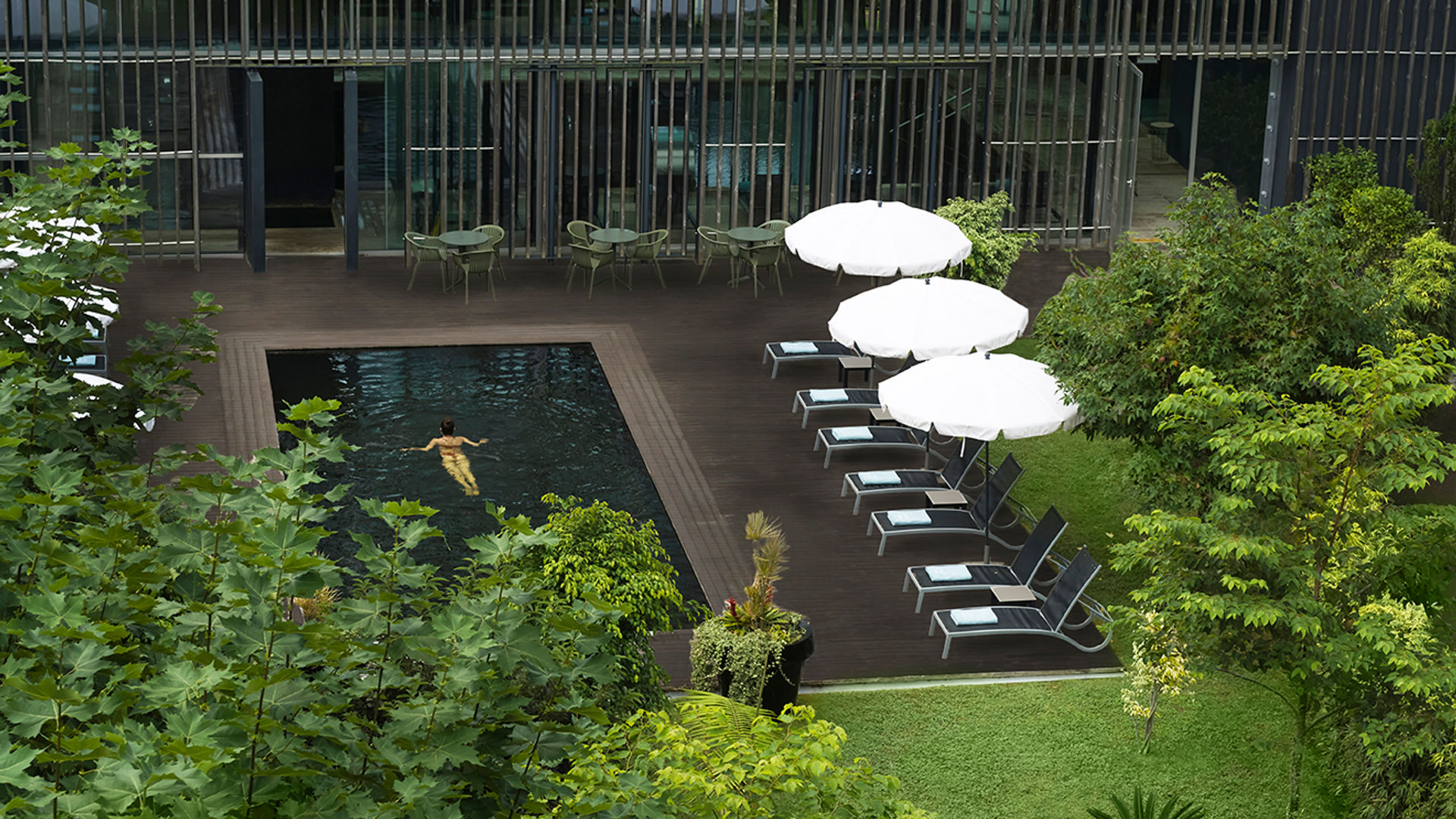 Piscina Exterior, Octant Furnas