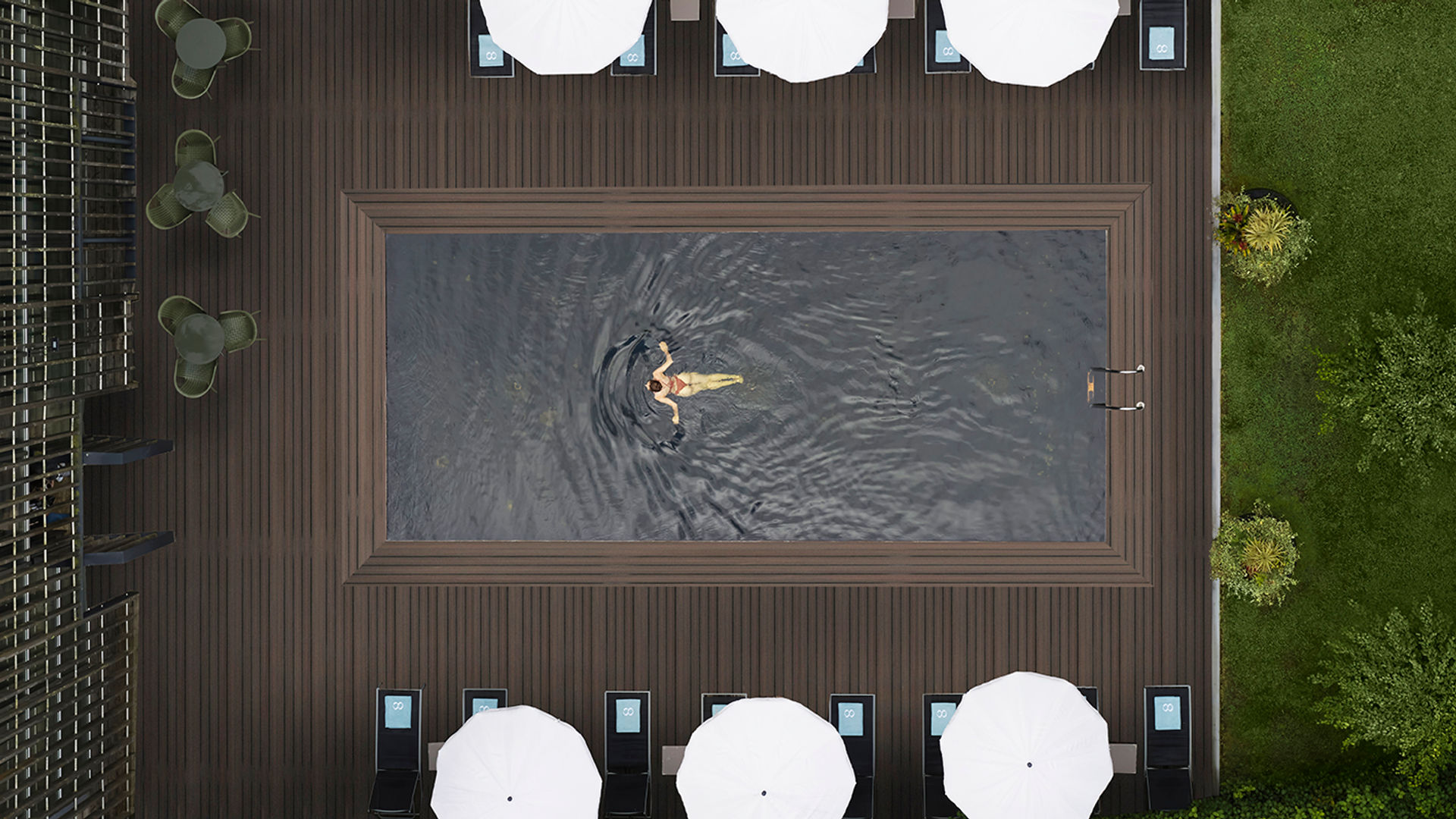 Piscina Exterior, Octant Furnas