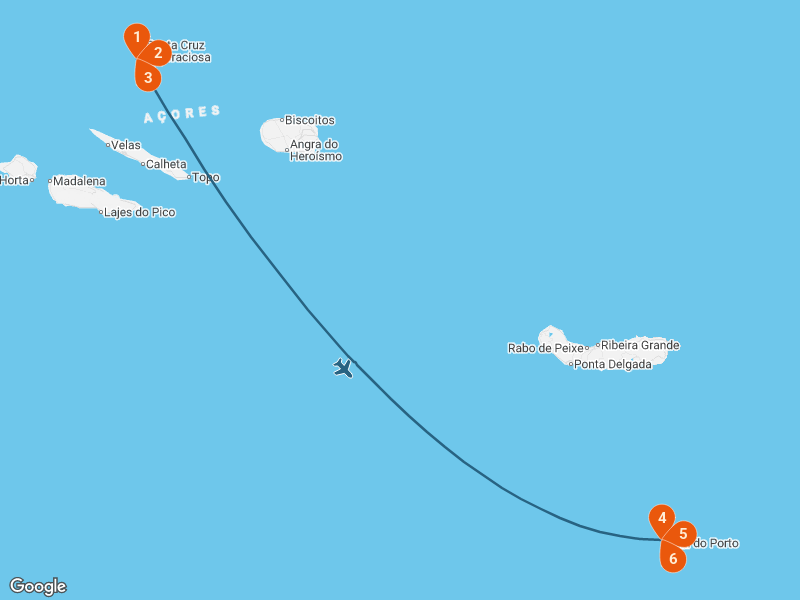 Graciosa & Santa Maria: Pacote Multi-ilhas