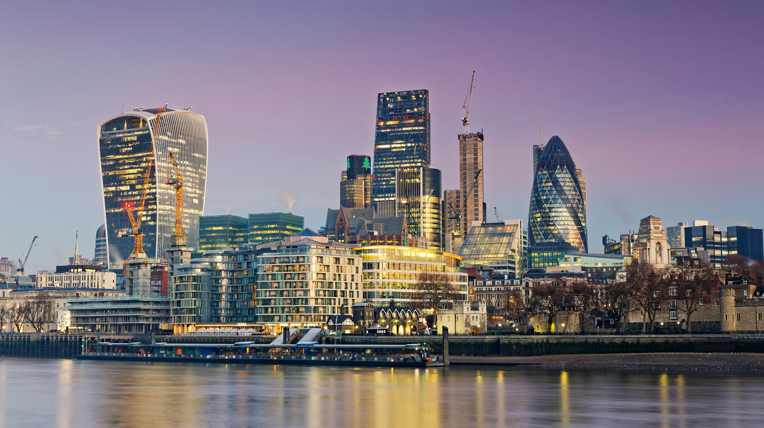 Londres e Rio Tâmisa