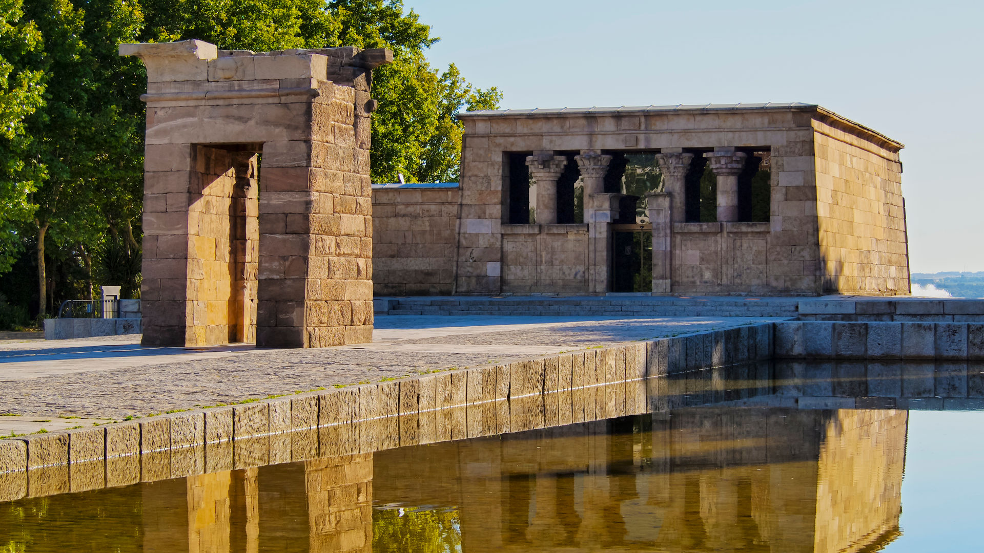 Templo de Debod, Madrid, Espanha
