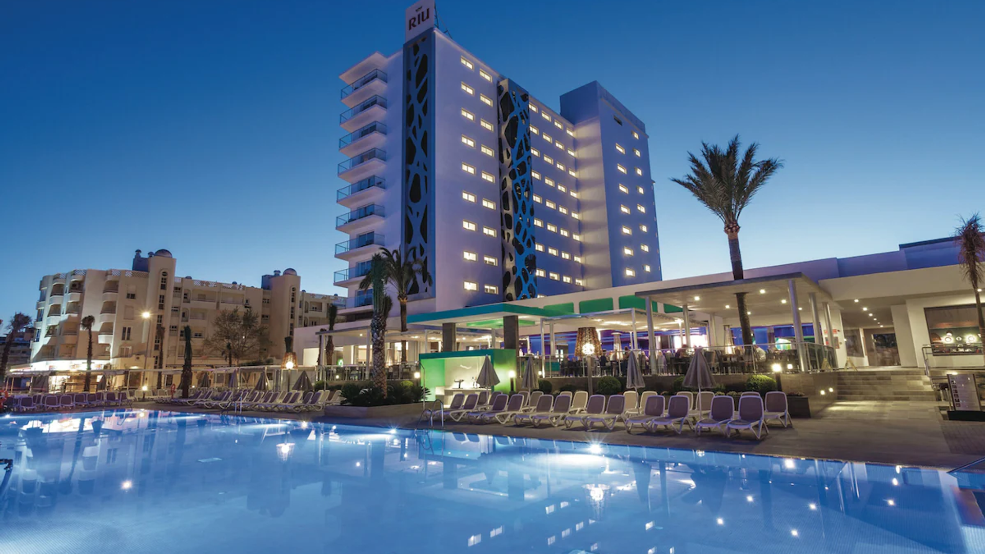 Fachada do Hotel Riu da Costa del Sol