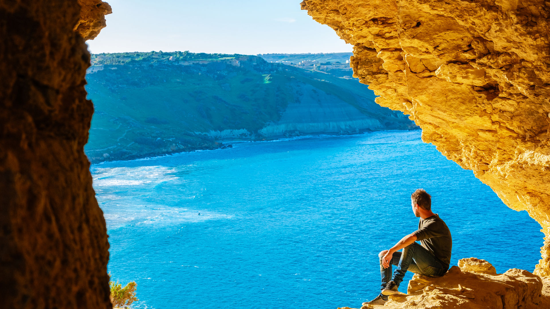 Baía Ramla, Ilha de Gozo