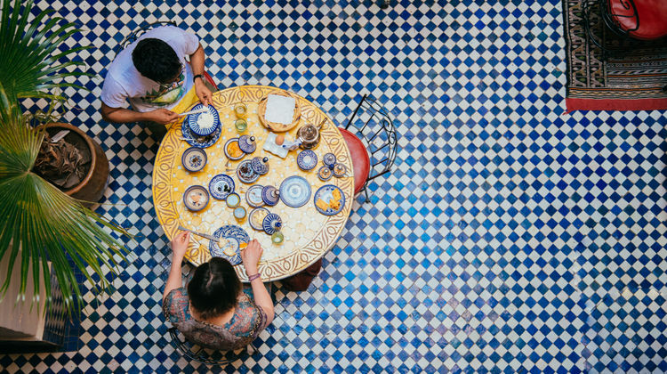 Pequeno-Almoço Marroquino, Marraquexe