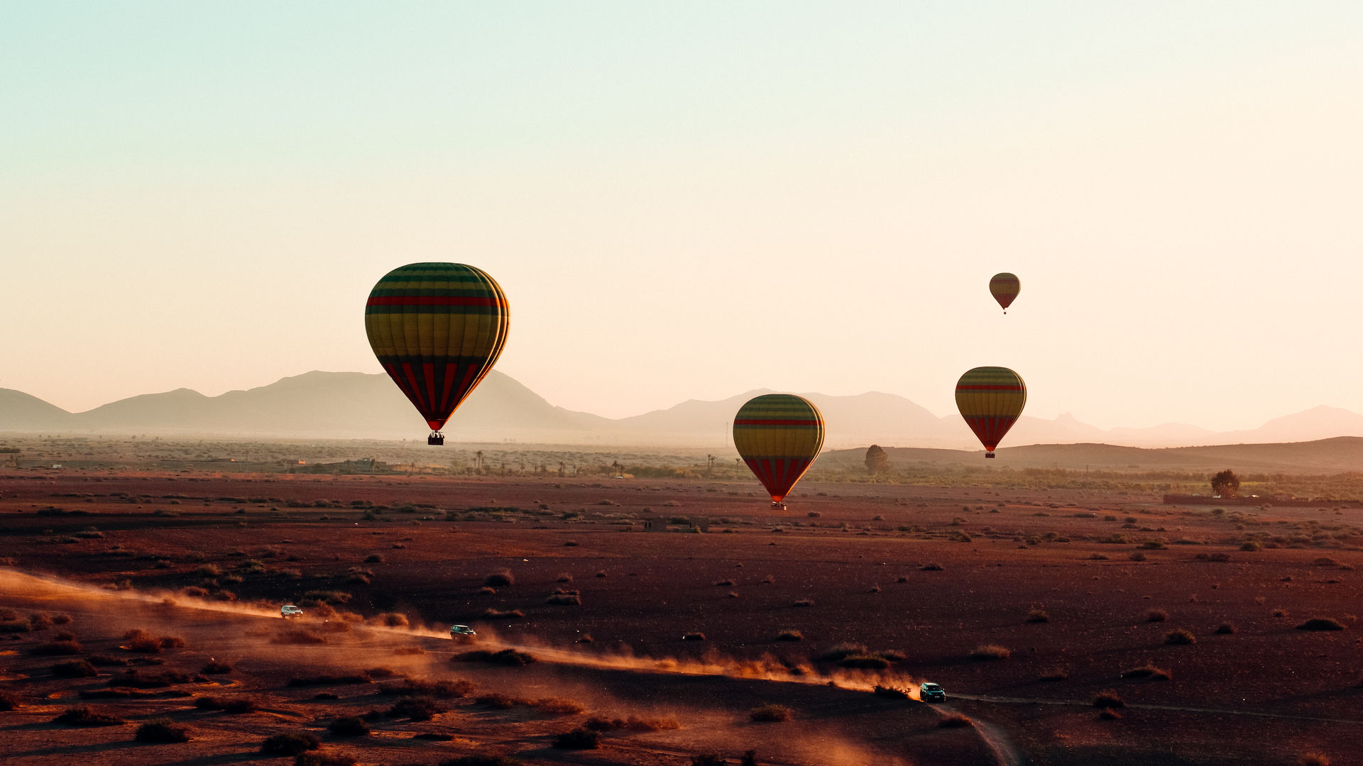 Passeio de Balão de Ar Quente, Marrocos