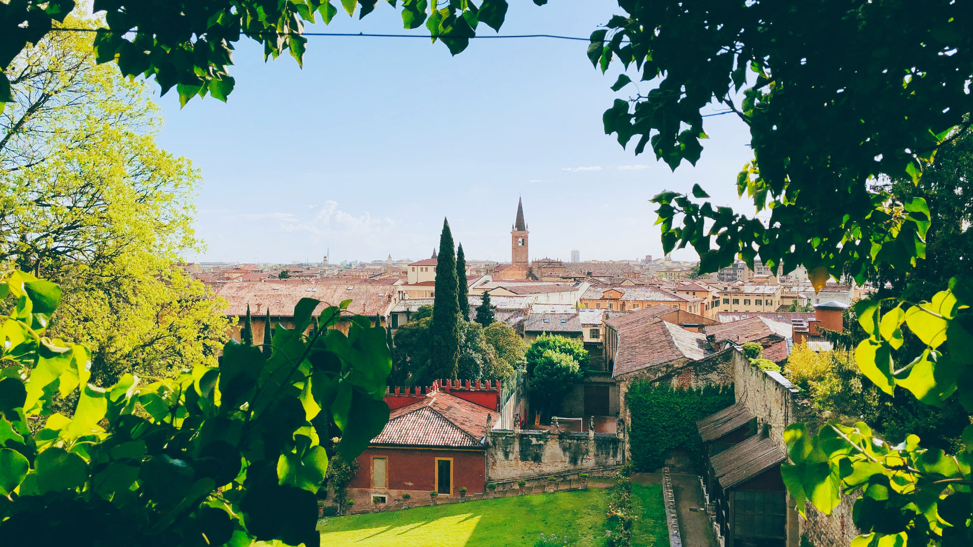 Cidade de Verona, Itália