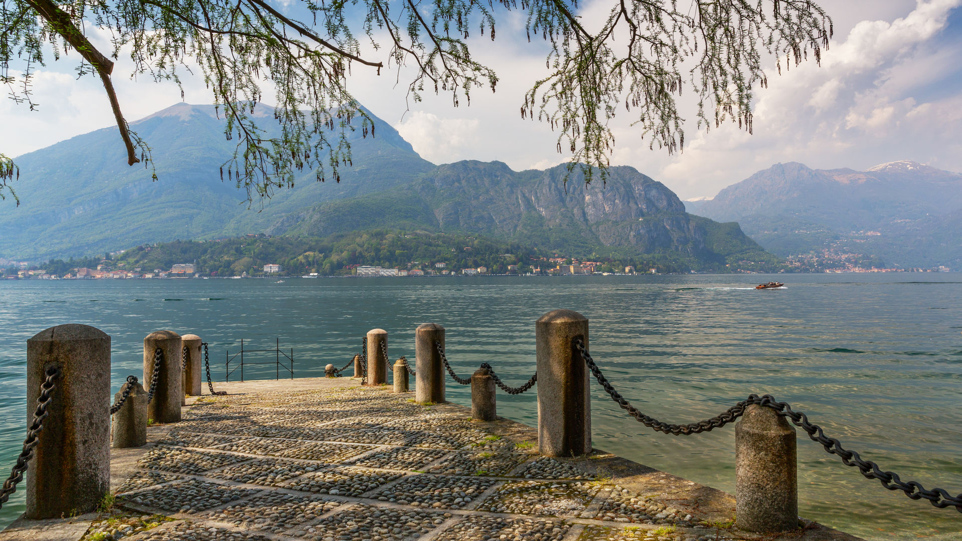 Lago Como, em Itália