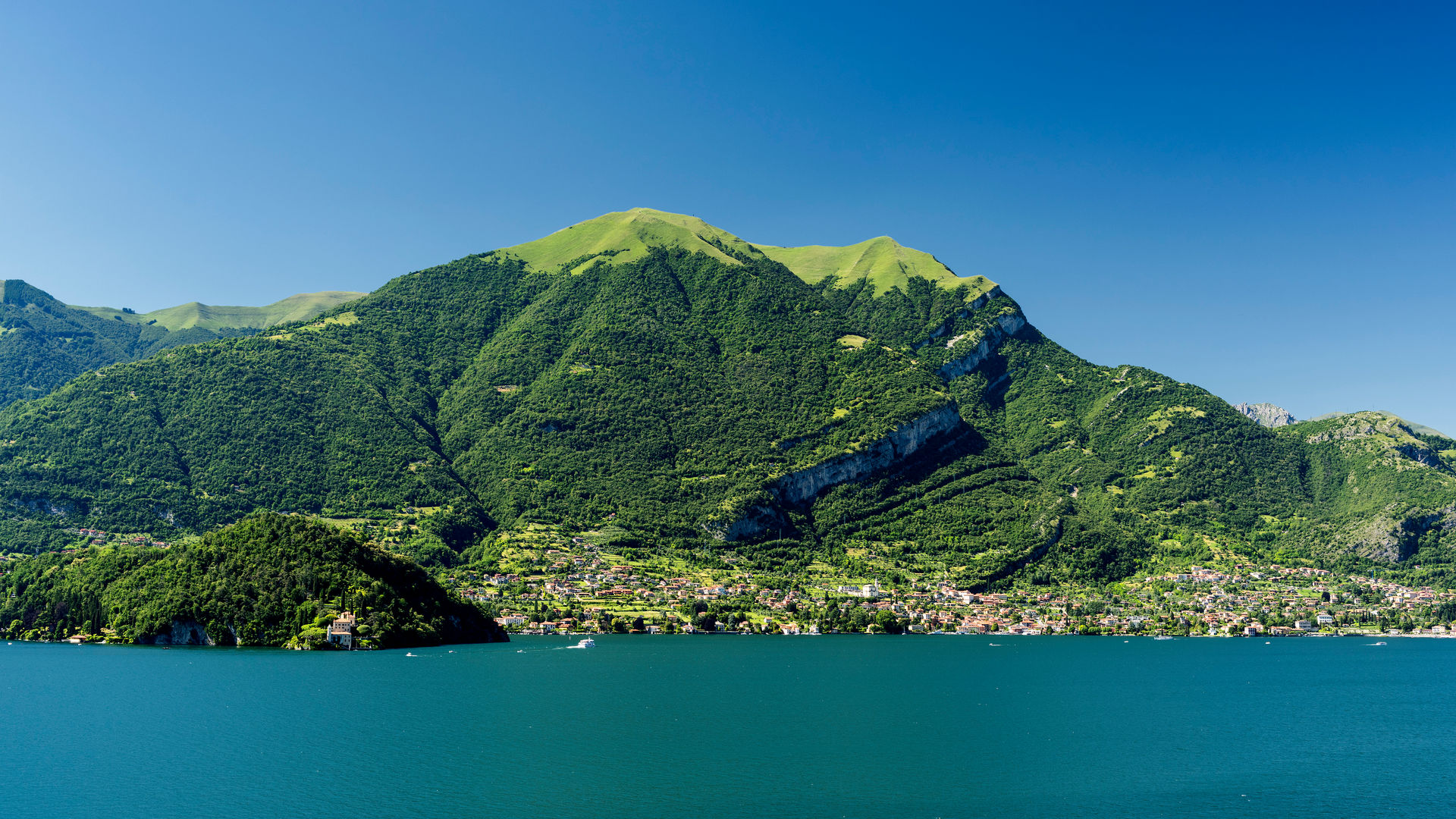 Lago Como, em Itália