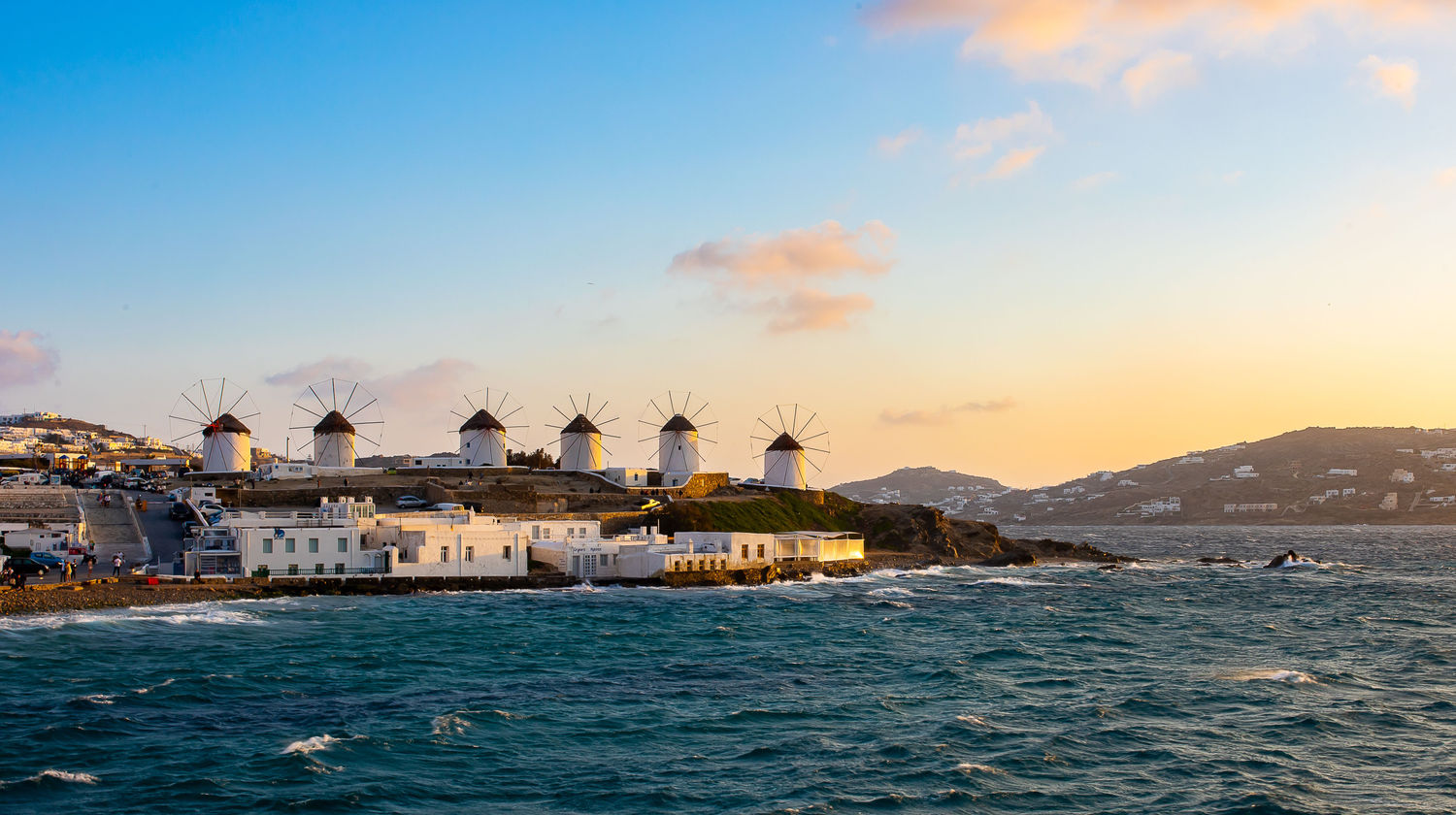 Famosos Moinhos de Vento, Mykonos