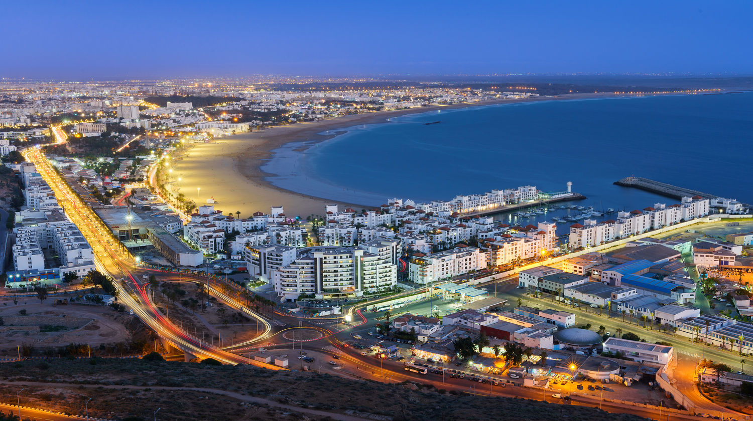 Cidade de Agadir, Marrocos