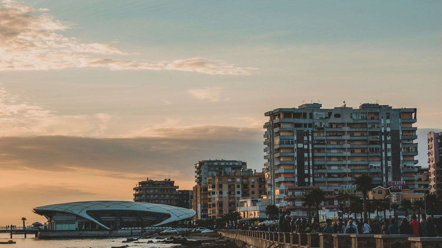 Passeio Marítimo da Cidade de Durrês