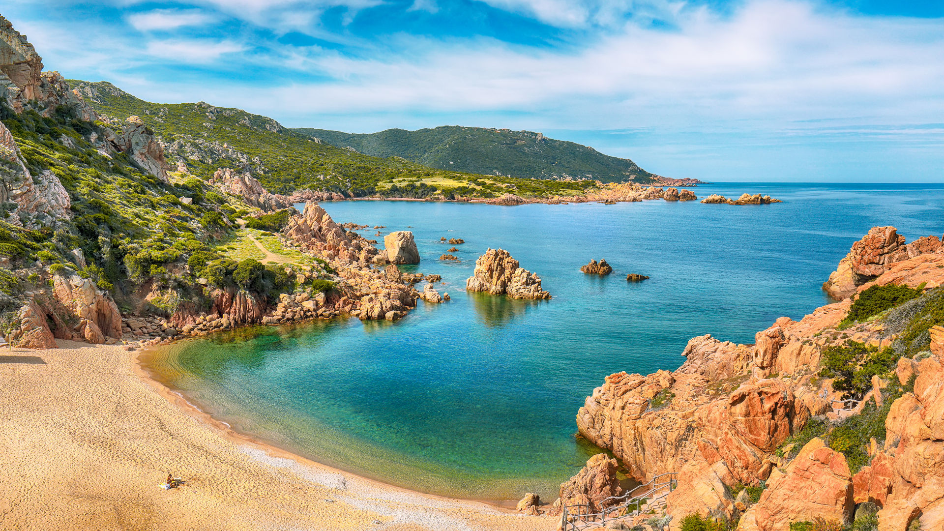 Praia Spiaggia di Li Cossi, Sardenha