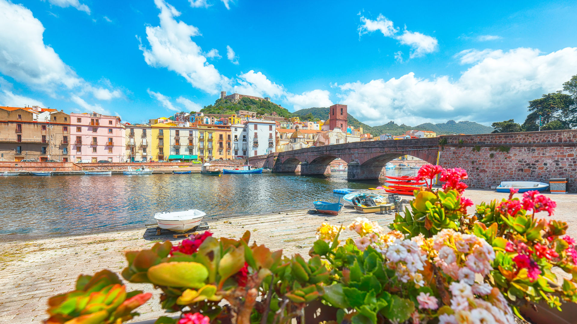 Cidade de Bosa, Sardenha