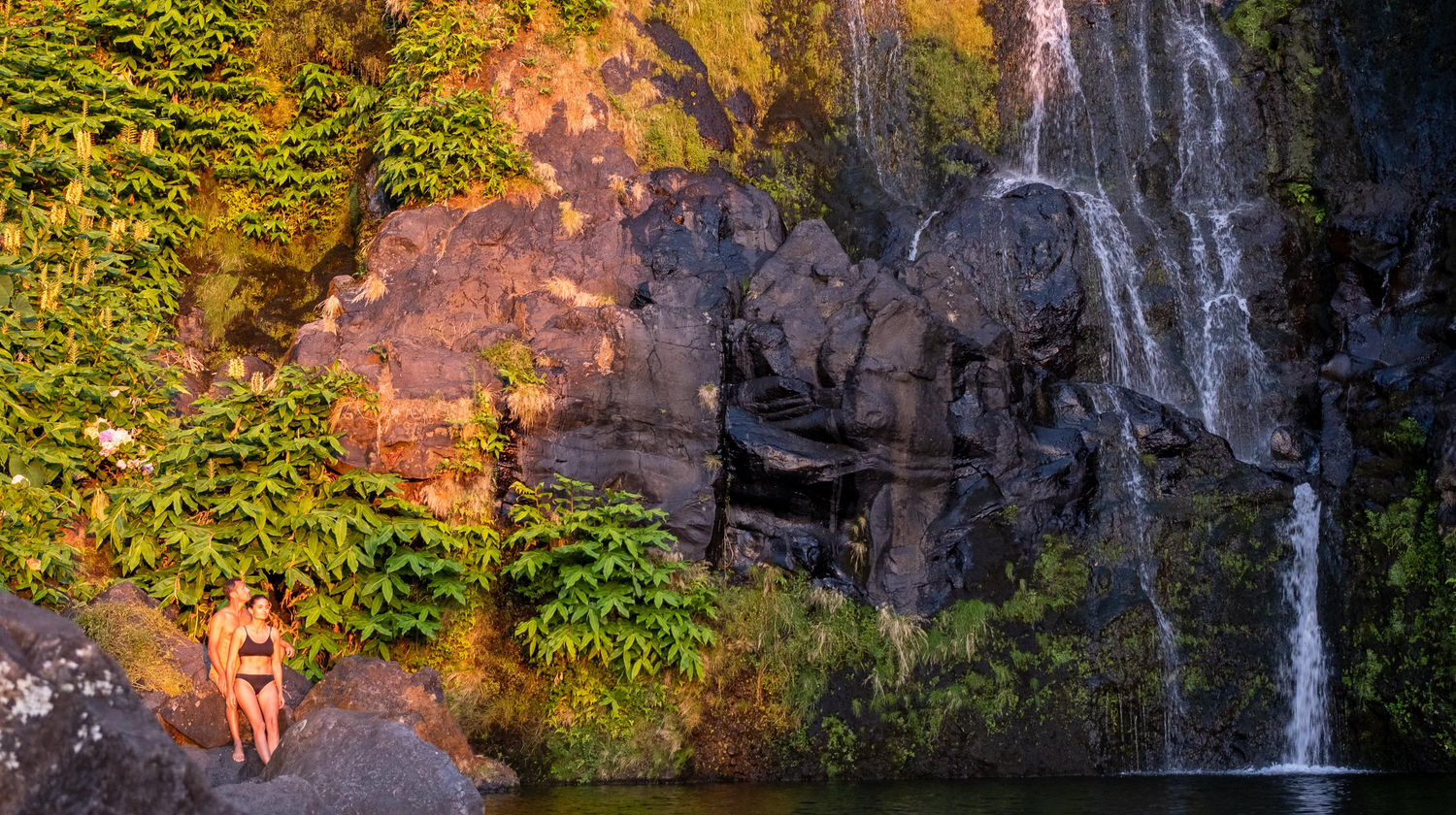 Cascata do Poço do Bacalhau, Ilha das Flores