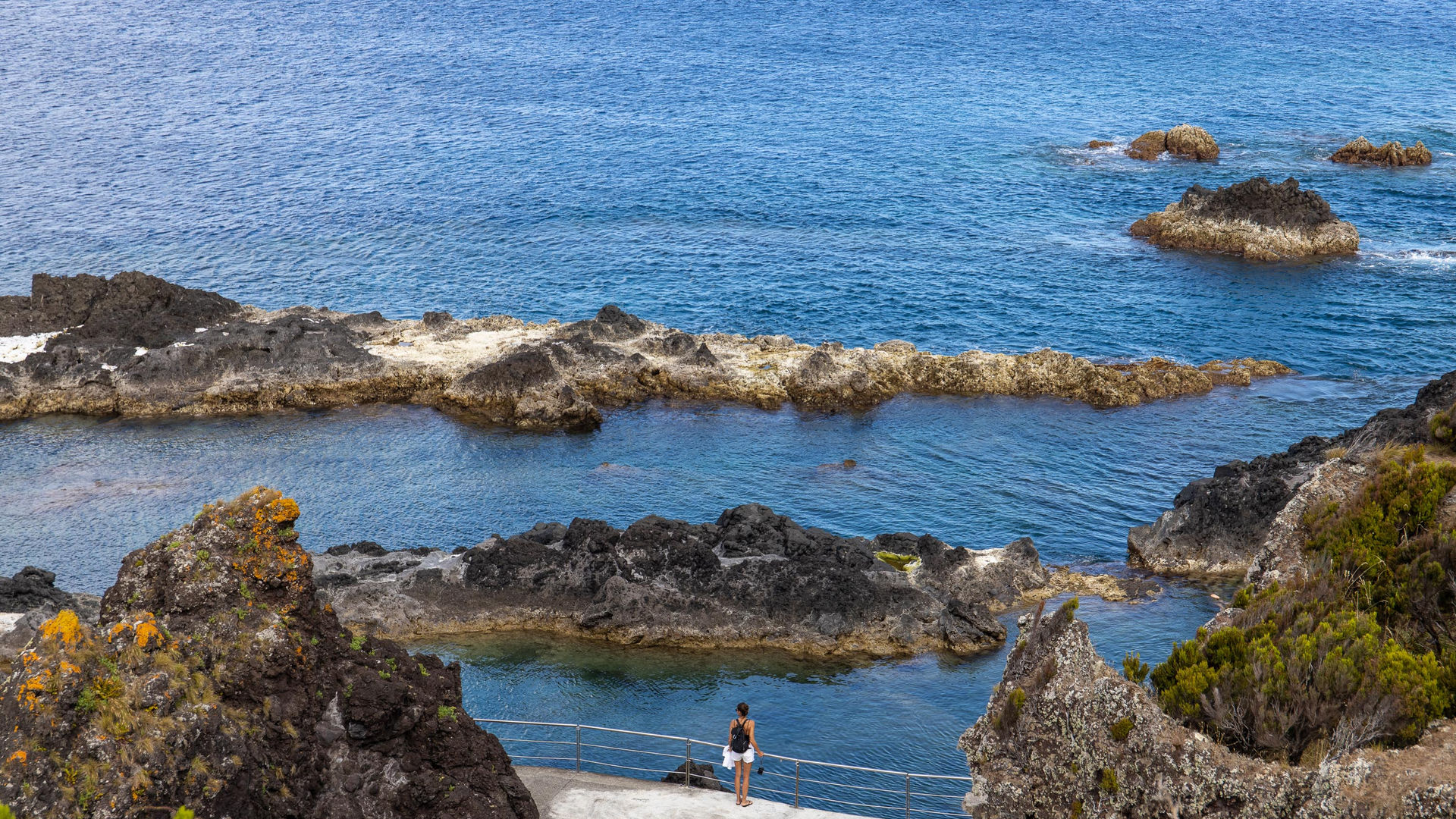 Piscinas Naturais de Santa Cruz das Flores, Ilha das Flores