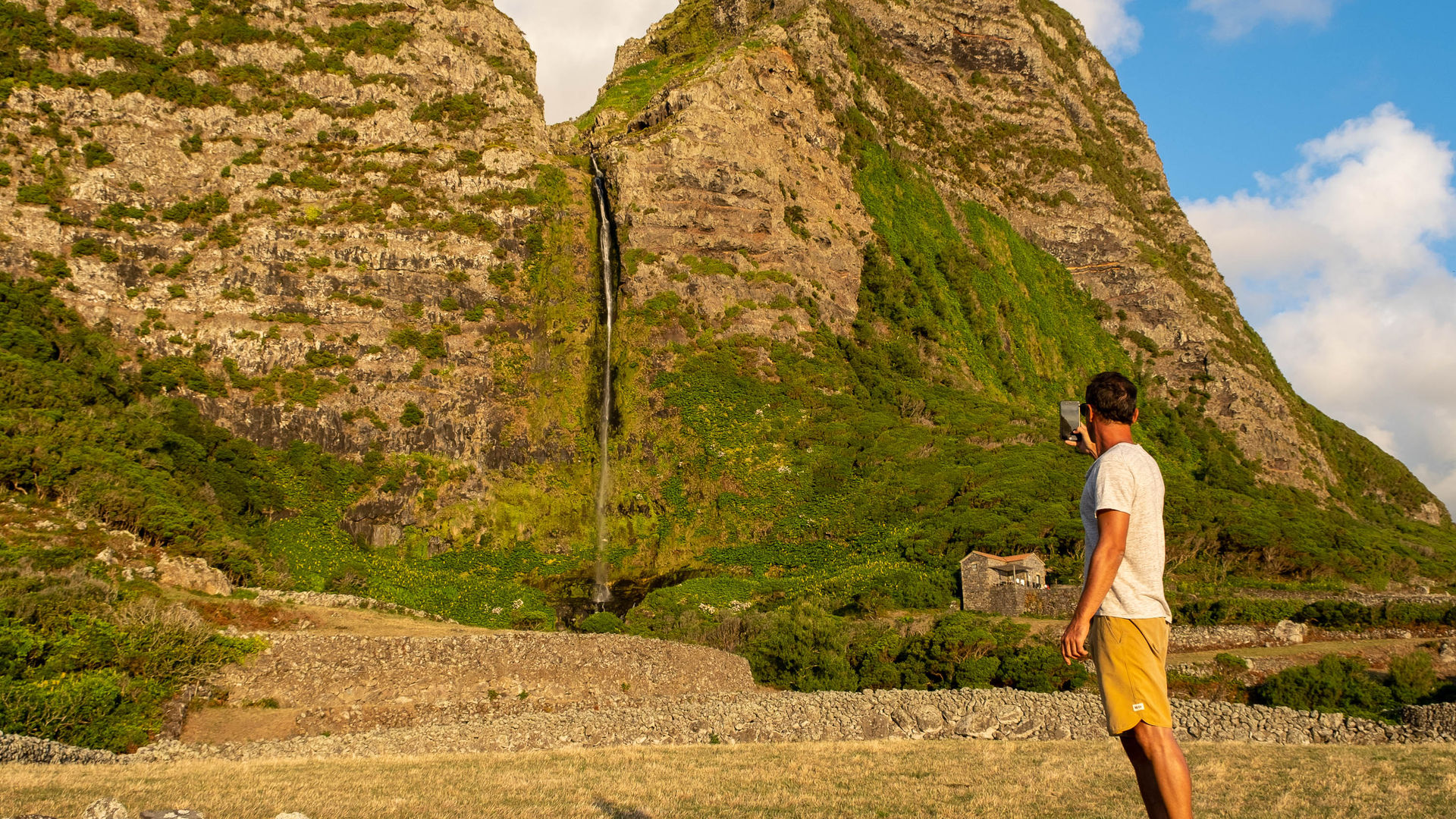 Cascata do Poço do Bacalhau, Ilha das Flores
