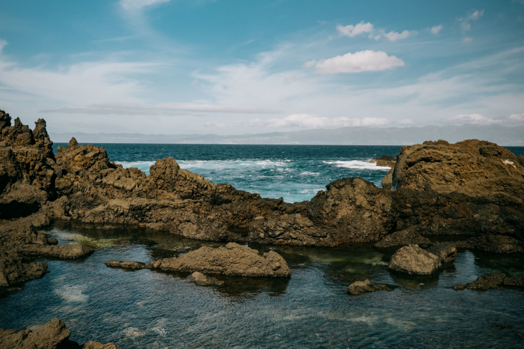 Piscinas naturais da Ilha do Pico