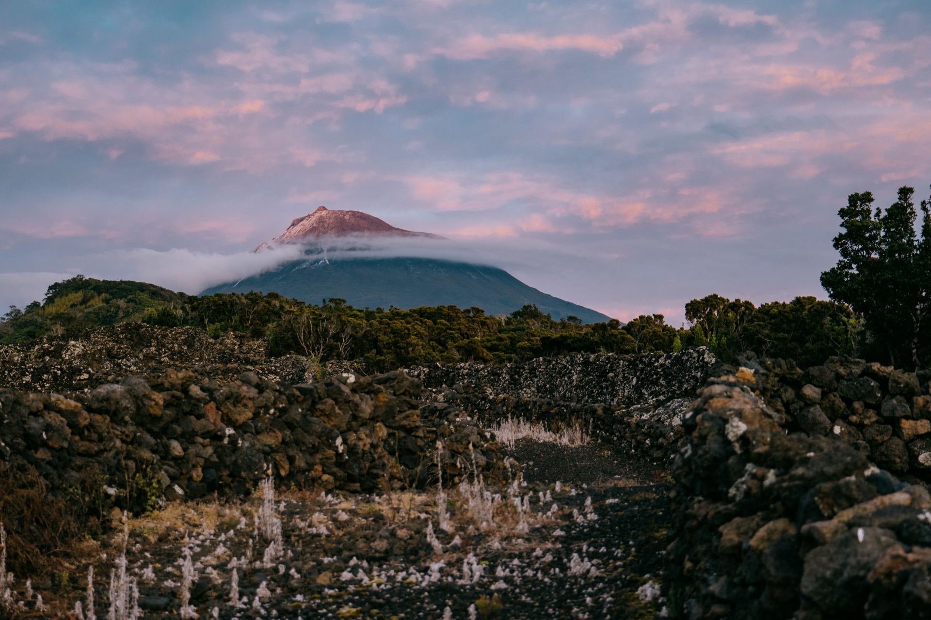 Vista para a Montanha do Pico 