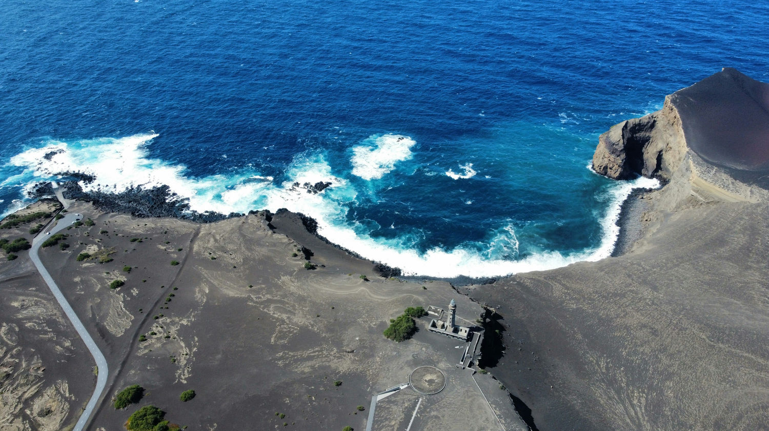 Vulcão e Farol dos Capelinhos, Ilha do Faial