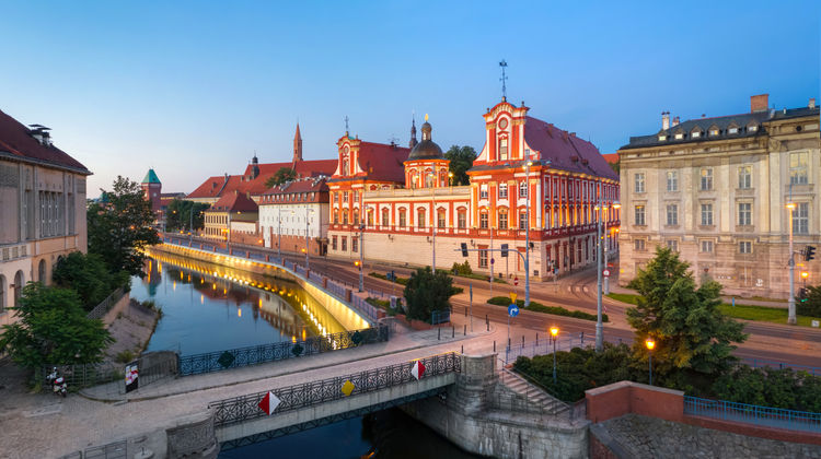 Rio Odra, Breslávia