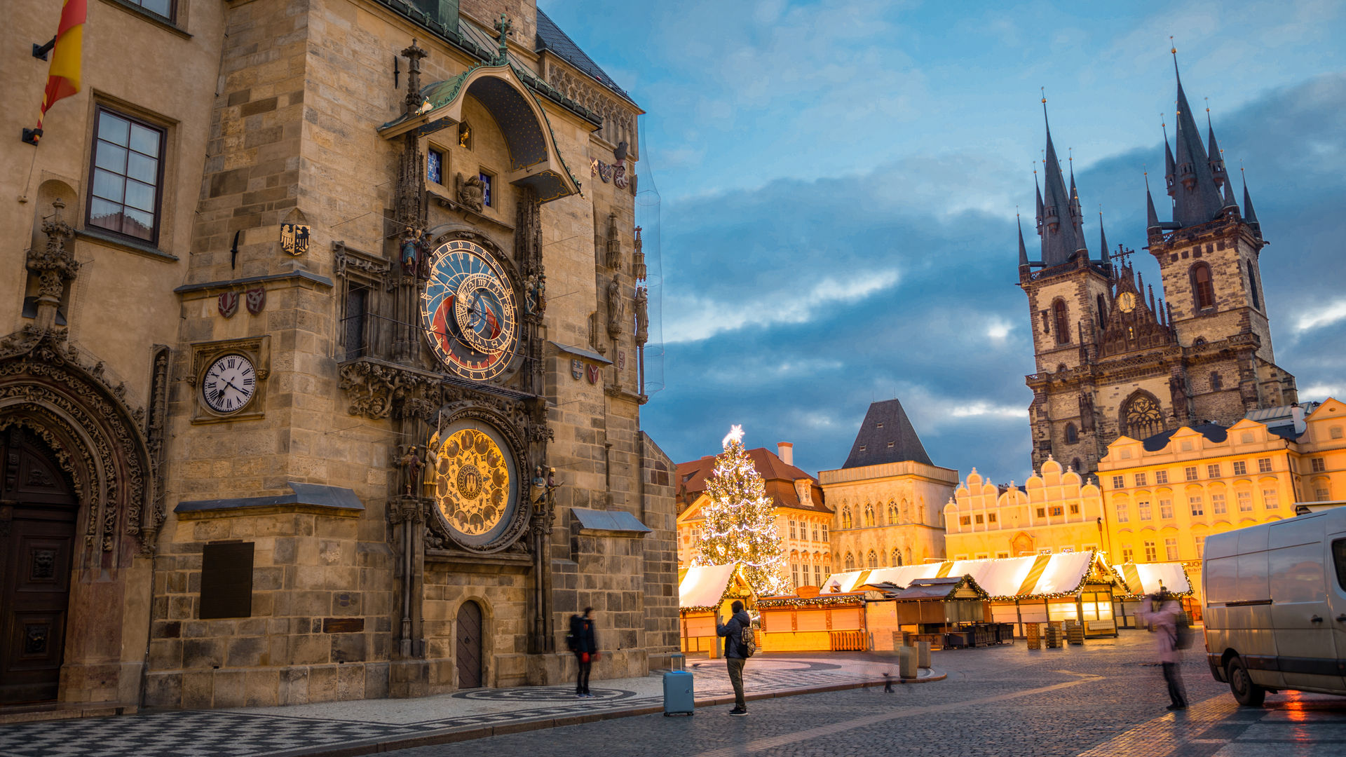 Mercado de Natal na Praça da Cidade Velha