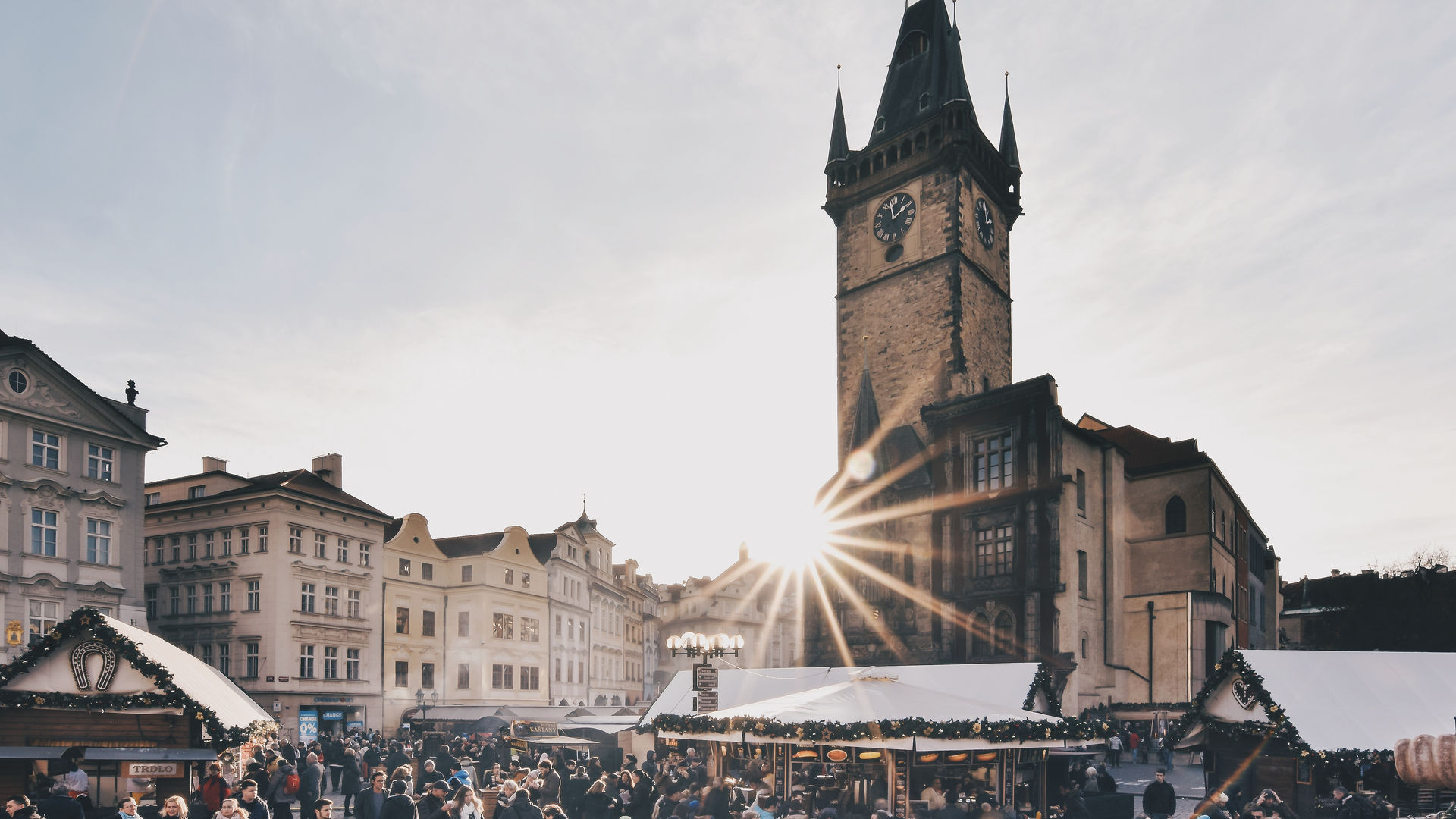 Mercado de Natal na Praça da Cidade Velha