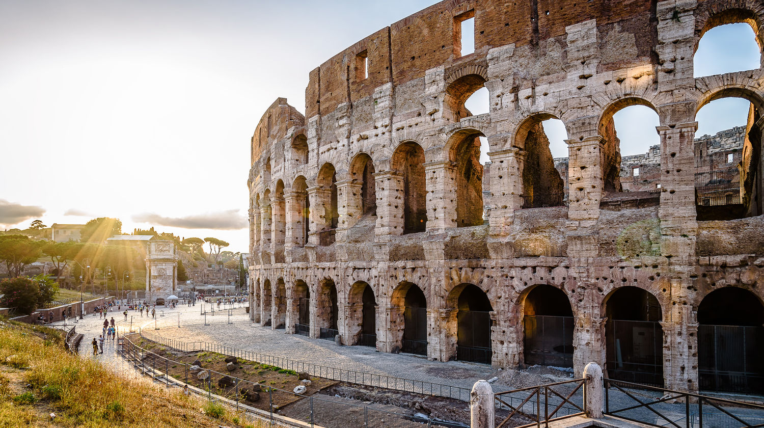 Coliseu em Roma, Itália