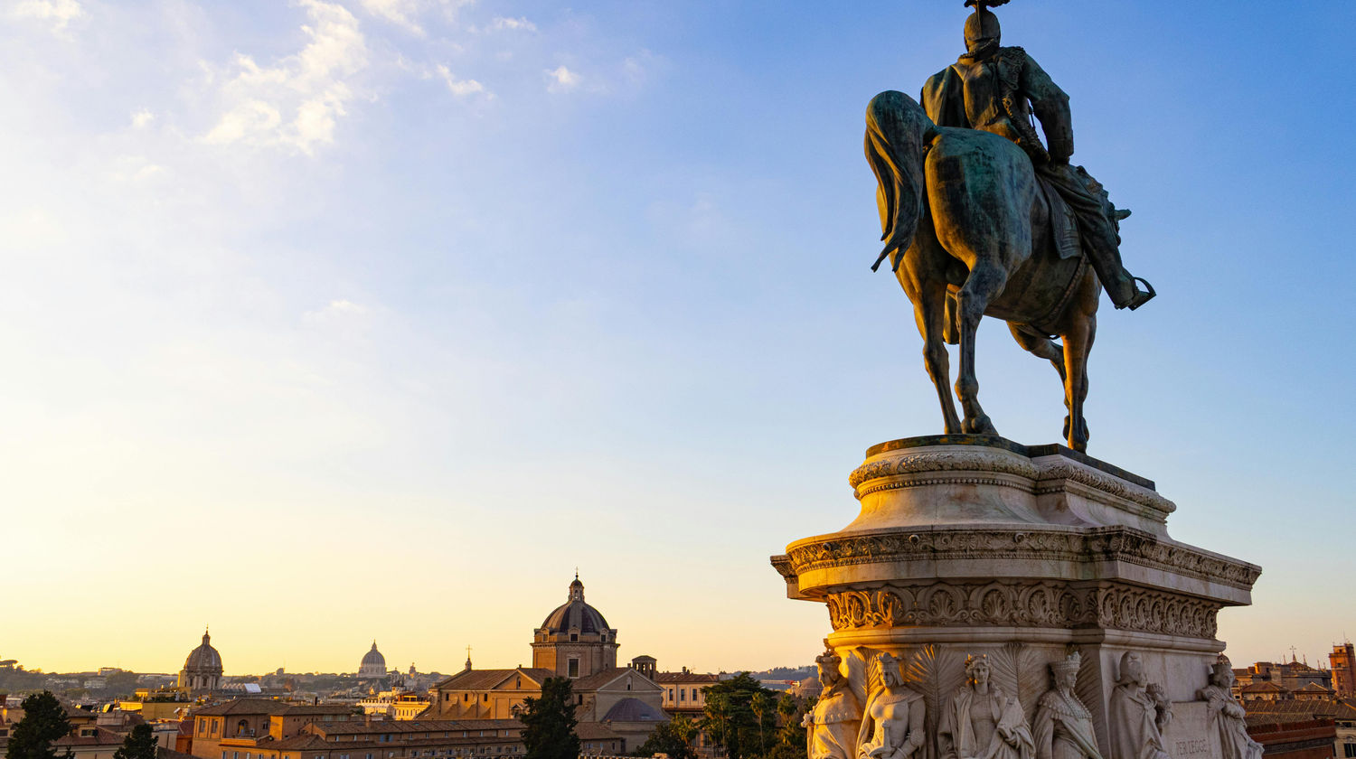 Monumento a Vítor Emanuel II (Altare della Patria) em Roma, Itália