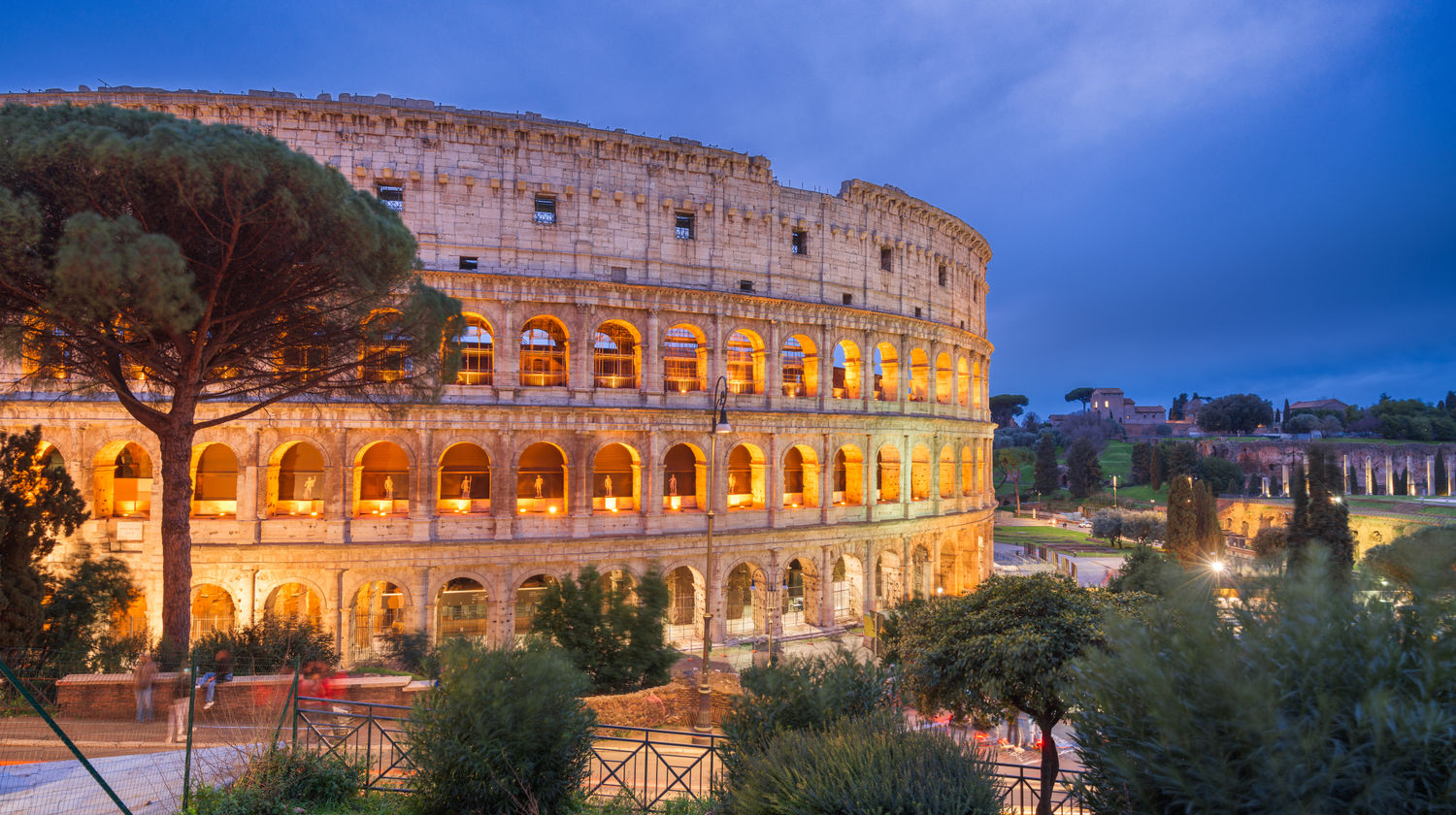 Coliseu em Roma, Itália