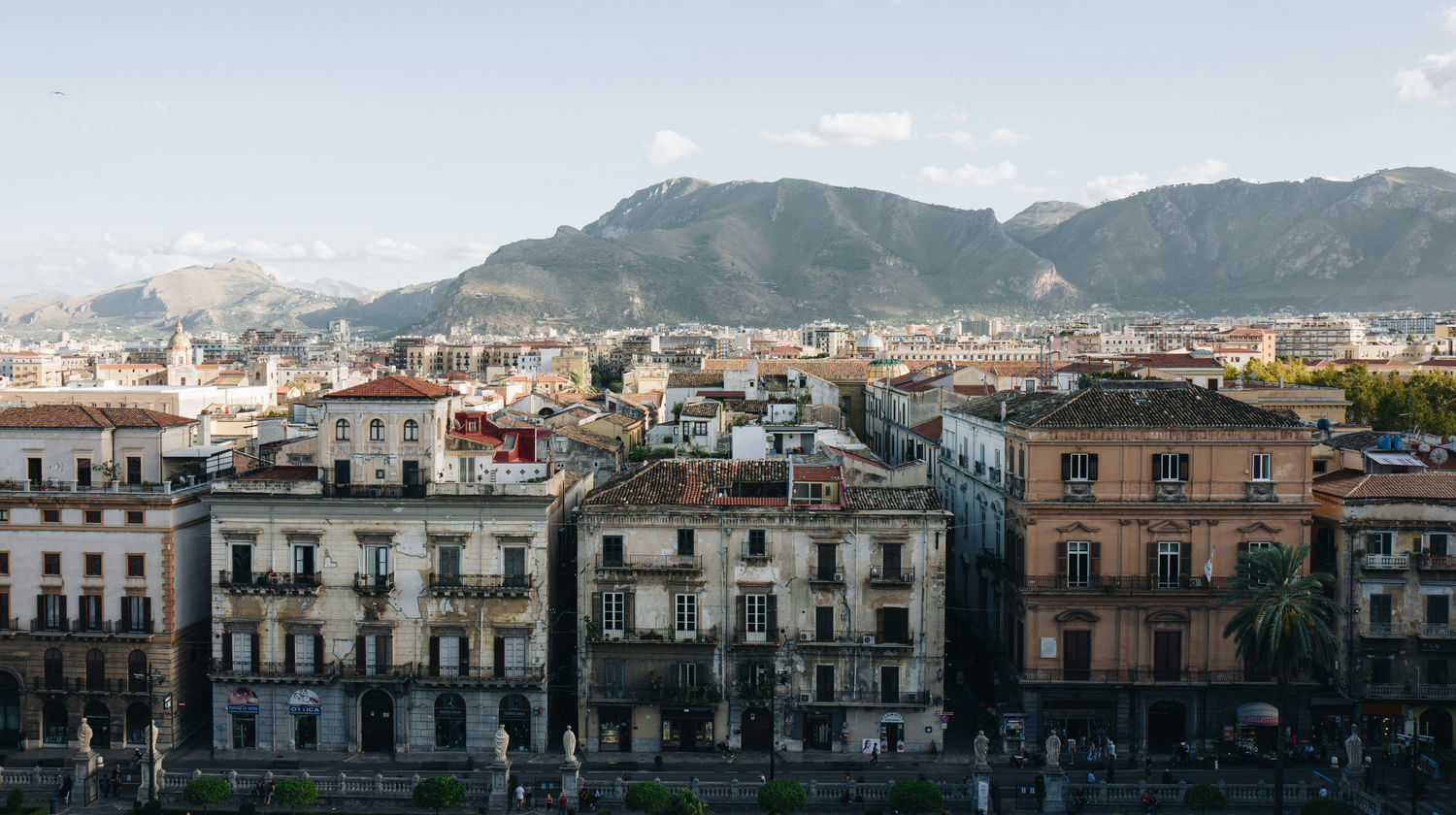 Vista panorâmica de Palermo