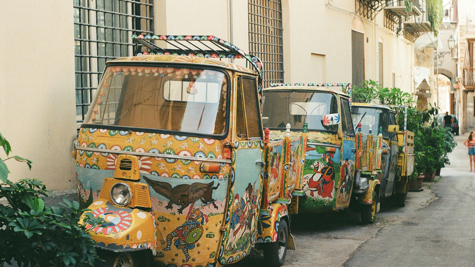 Veículos Tradicionais de Sicilia - Piaggio Apes