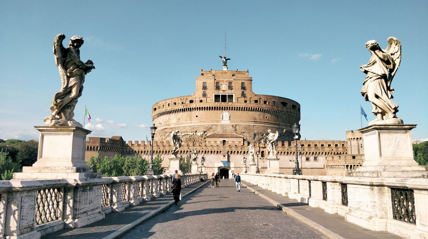 Ponte Sant’Angelo, Roma, Itália