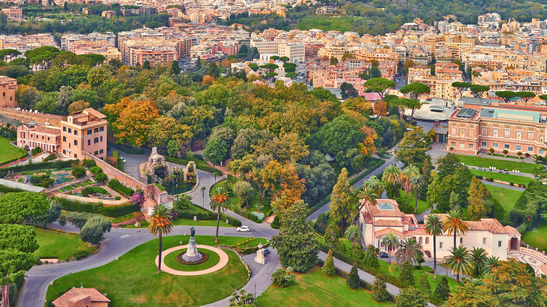 : Jardins do Vaticano, Vaticano, Roma, Itália