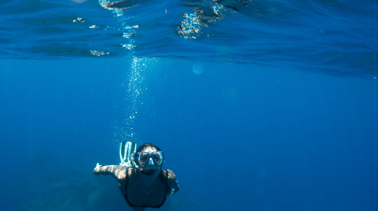 Snorkeling na Ilha de Santa Maria, Açores