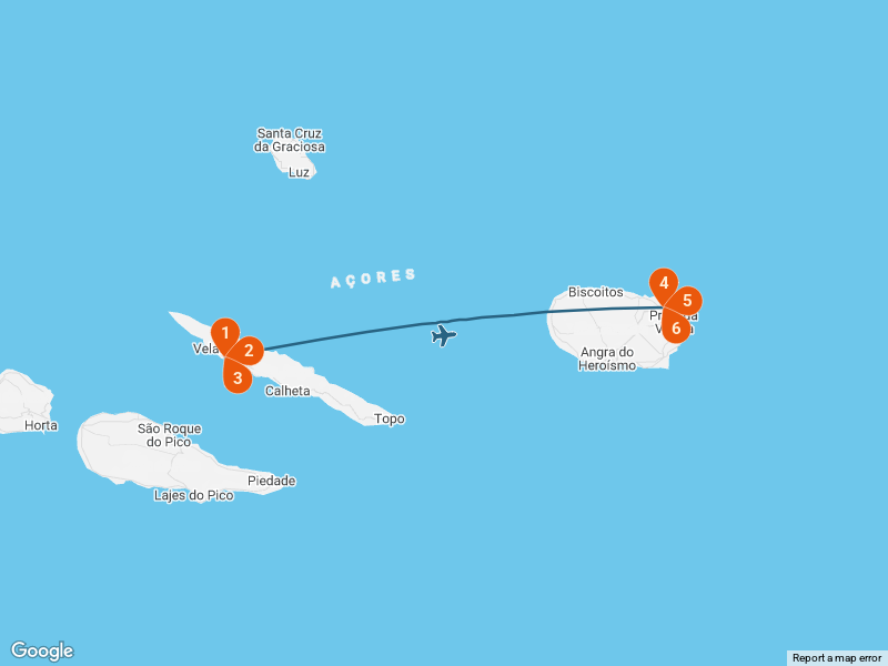 São Jorge & Terceira: Volta à Ilha + Almoço Regional