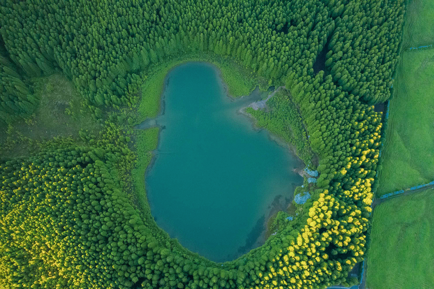 Lagoa de Santiago, Sete Cidades