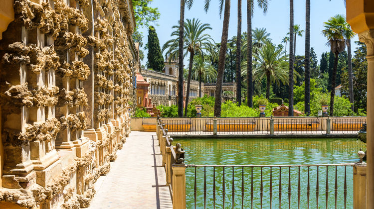 Jardins do Real Alcázar de Sevilha