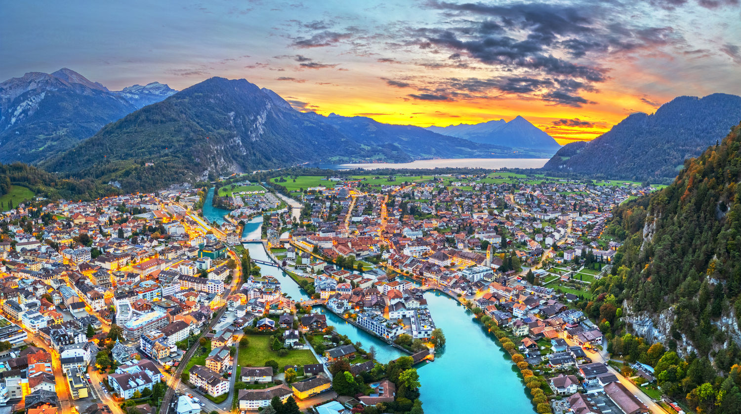 Rio Aare, Interlaken