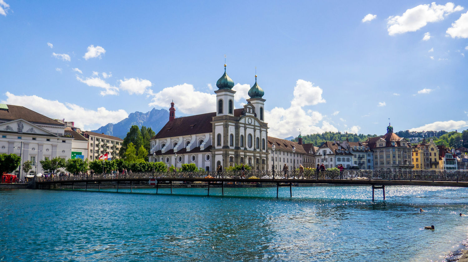 Ponte Kapellbrücke, Lucerna