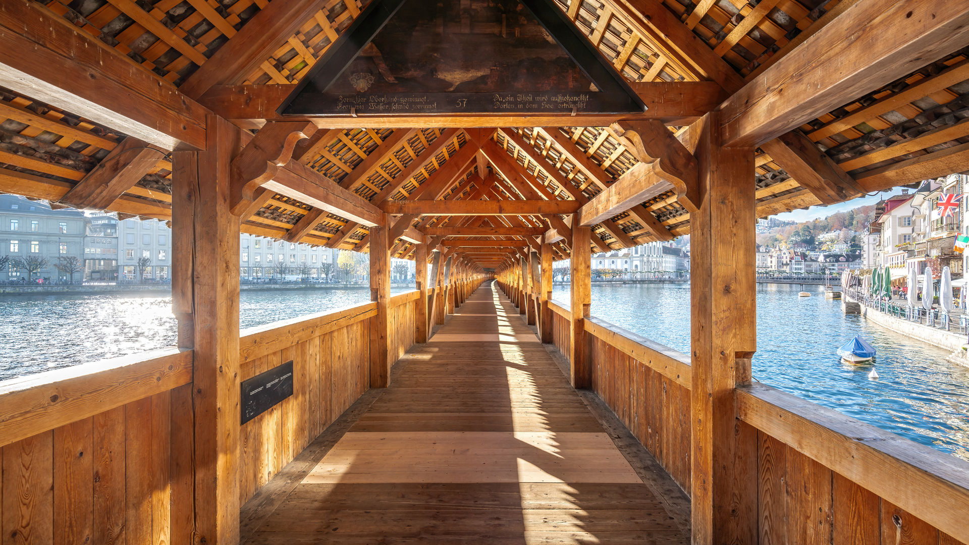 Ponte Kapellbrücke, Lucerna