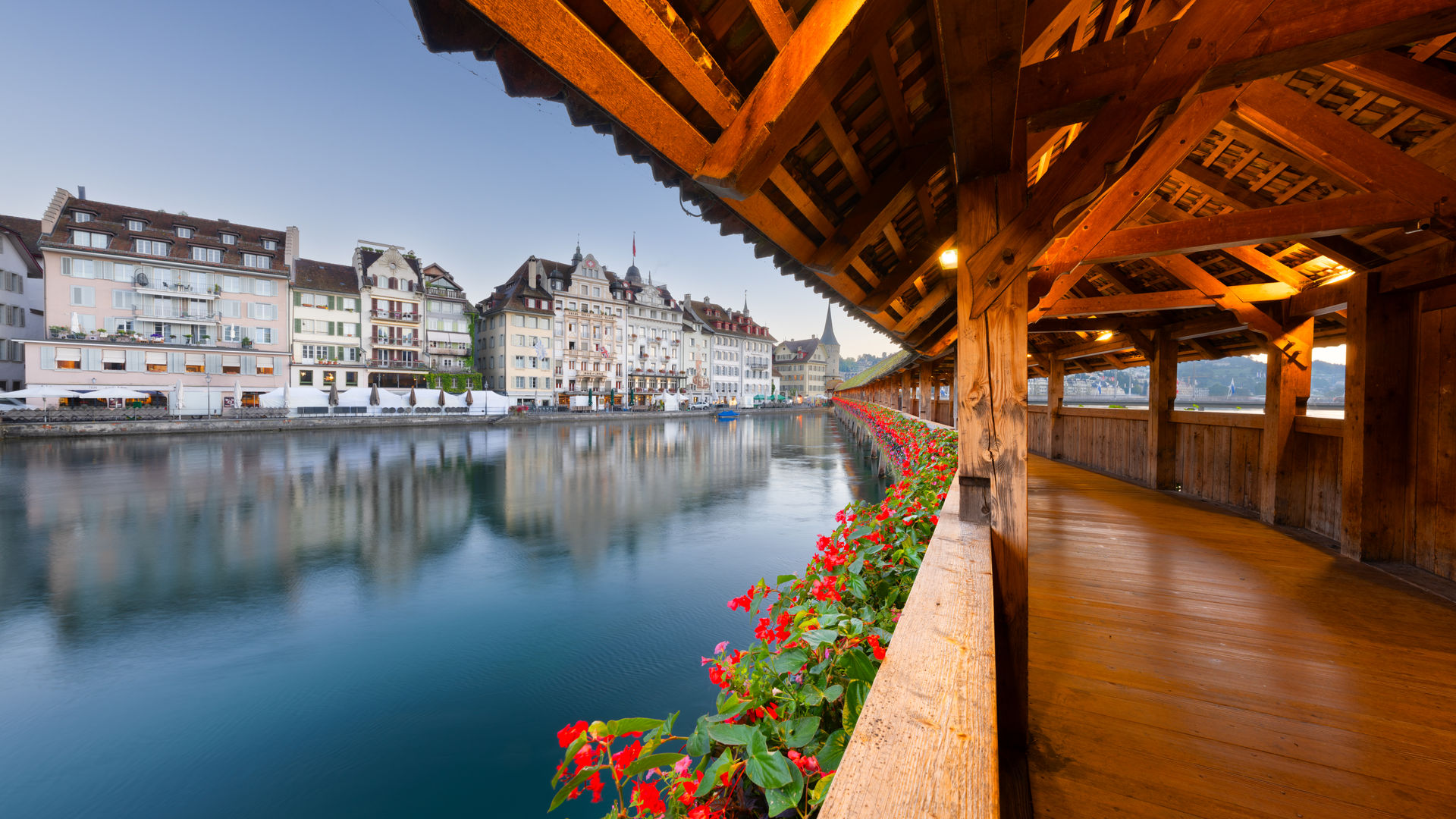 Ponte Kapellbrücke, Lucerna