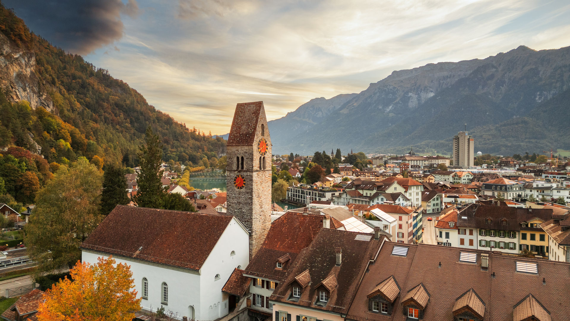 Rio Aare, Interlaken